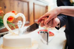 Hochzeit-Torte-Paar